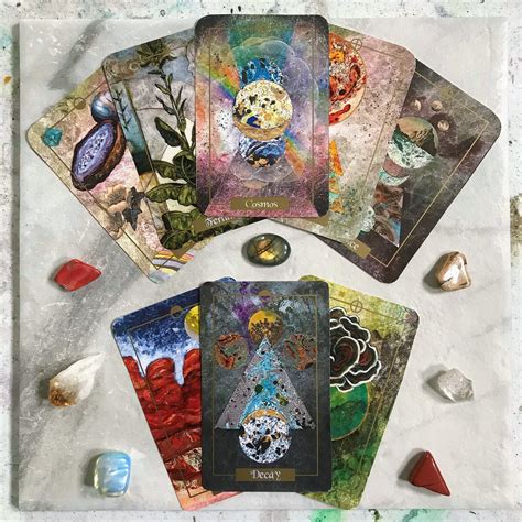 Earth energy divination cards